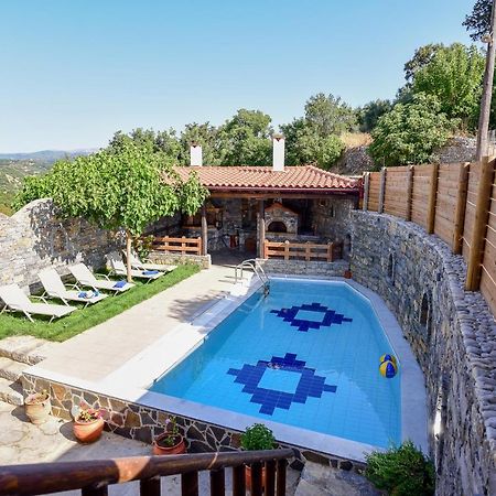 Villa Agia Rethymno Bagian luar foto
