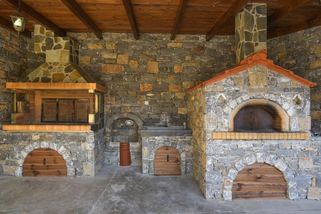 Villa Agia Rethymno Bagian luar foto